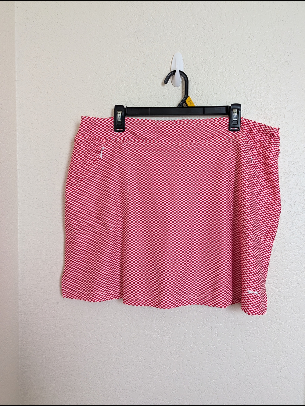 Slazenger Golf Skort Womens XL Red & White Athletic Tennis Skirt Pockets Active
